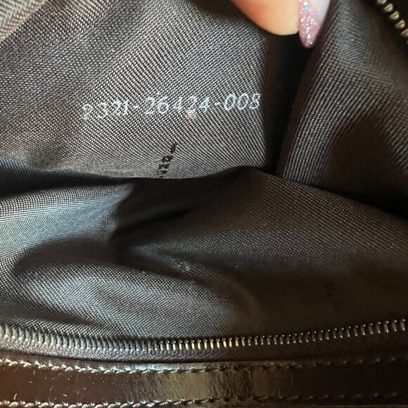 VINTAGE FENDI ZUCCA BAGUETTE CANVAS SHOULDER BAG - Picture 11 of 11